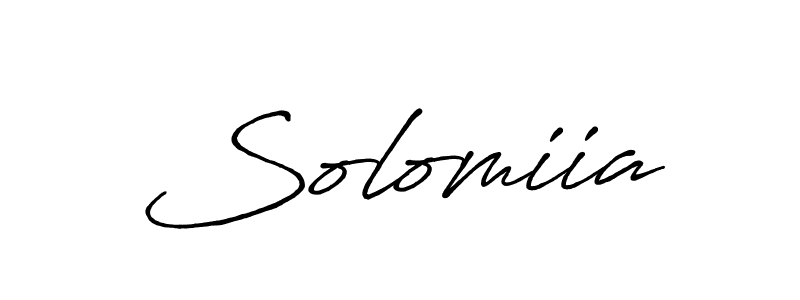 Once you've used our free online signature maker to create your best signature Antro_Vectra_Bolder style, it's time to enjoy all of the benefits that Solomiia name signing documents. Solomiia signature style 7 images and pictures png