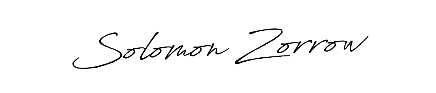 The best way (Antro_Vectra_Bolder) to make a short signature is to pick only two or three words in your name. The name Solomon Zorrow include a total of six letters. For converting this name. Solomon Zorrow signature style 7 images and pictures png