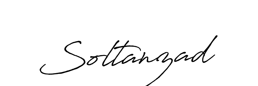 Make a beautiful signature design for name Soltanzad. With this signature (Antro_Vectra_Bolder) style, you can create a handwritten signature for free. Soltanzad signature style 7 images and pictures png