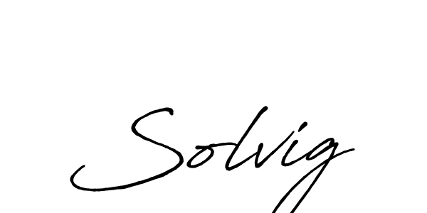 Also You can easily find your signature by using the search form. We will create Solvig name handwritten signature images for you free of cost using Antro_Vectra_Bolder sign style. Solvig signature style 7 images and pictures png