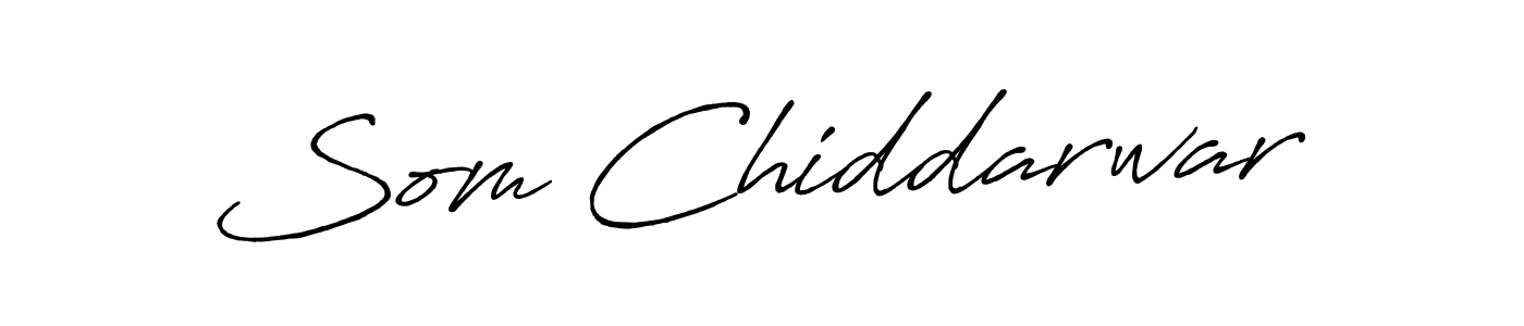 Make a beautiful signature design for name Som Chiddarwar. With this signature (Antro_Vectra_Bolder) style, you can create a handwritten signature for free. Som Chiddarwar signature style 7 images and pictures png