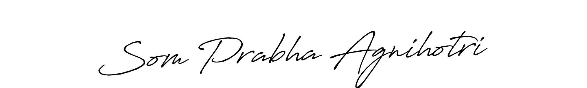 Best and Professional Signature Style for Som Prabha Agnihotri. Antro_Vectra_Bolder Best Signature Style Collection. Som Prabha Agnihotri signature style 7 images and pictures png