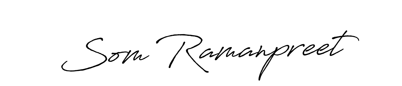You should practise on your own different ways (Antro_Vectra_Bolder) to write your name (Som Ramanpreet) in signature. don't let someone else do it for you. Som Ramanpreet signature style 7 images and pictures png
