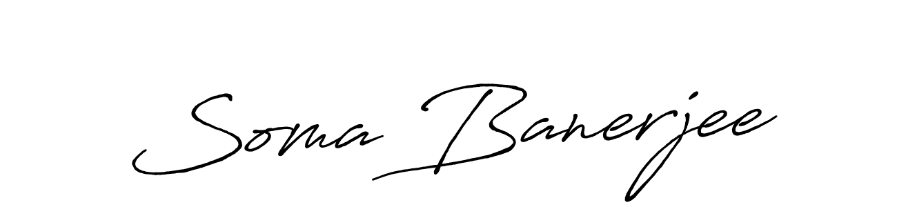 Once you've used our free online signature maker to create your best signature Antro_Vectra_Bolder style, it's time to enjoy all of the benefits that Soma Banerjee name signing documents. Soma Banerjee signature style 7 images and pictures png