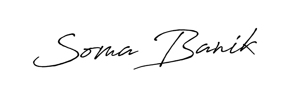 Once you've used our free online signature maker to create your best signature Antro_Vectra_Bolder style, it's time to enjoy all of the benefits that Soma Banik name signing documents. Soma Banik signature style 7 images and pictures png