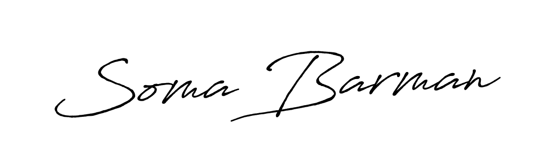 The best way (Antro_Vectra_Bolder) to make a short signature is to pick only two or three words in your name. The name Soma Barman include a total of six letters. For converting this name. Soma Barman signature style 7 images and pictures png