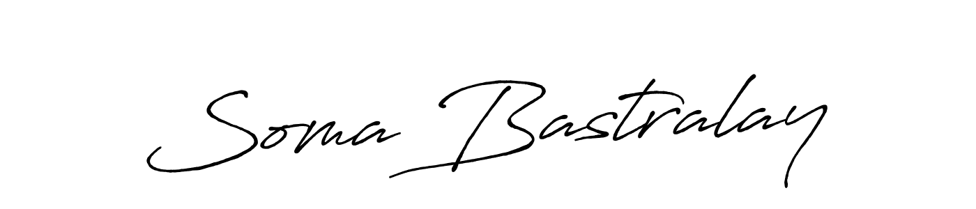 How to make Soma Bastralay signature? Antro_Vectra_Bolder is a professional autograph style. Create handwritten signature for Soma Bastralay name. Soma Bastralay signature style 7 images and pictures png