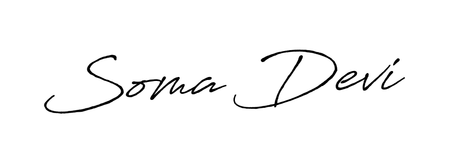 Once you've used our free online signature maker to create your best signature Antro_Vectra_Bolder style, it's time to enjoy all of the benefits that Soma Devi name signing documents. Soma Devi signature style 7 images and pictures png