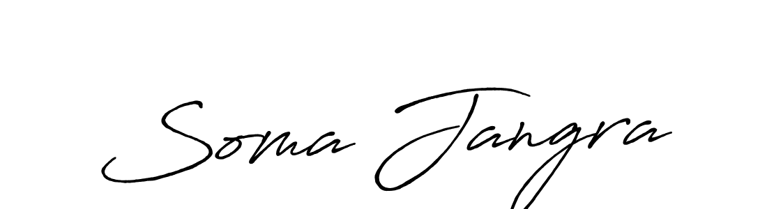 How to Draw Soma Jangra signature style? Antro_Vectra_Bolder is a latest design signature styles for name Soma Jangra. Soma Jangra signature style 7 images and pictures png