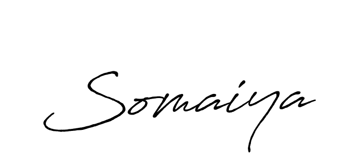 The best way (Antro_Vectra_Bolder) to make a short signature is to pick only two or three words in your name. The name Somaiya include a total of six letters. For converting this name. Somaiya signature style 7 images and pictures png