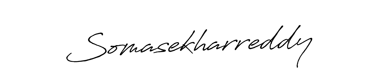 Somasekharreddy stylish signature style. Best Handwritten Sign (Antro_Vectra_Bolder) for my name. Handwritten Signature Collection Ideas for my name Somasekharreddy. Somasekharreddy signature style 7 images and pictures png