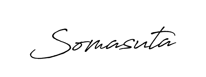 It looks lik you need a new signature style for name Somasuta. Design unique handwritten (Antro_Vectra_Bolder) signature with our free signature maker in just a few clicks. Somasuta signature style 7 images and pictures png