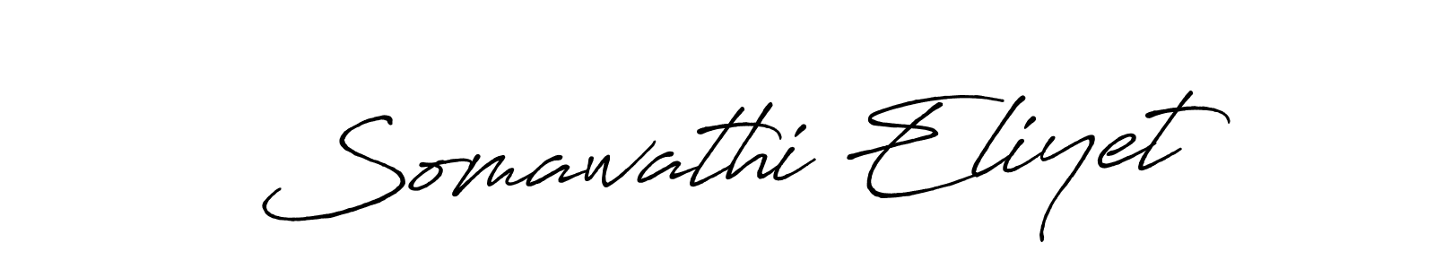 Here are the top 10 professional signature styles for the name Somawathi Eliyet. These are the best autograph styles you can use for your name. Somawathi Eliyet signature style 7 images and pictures png