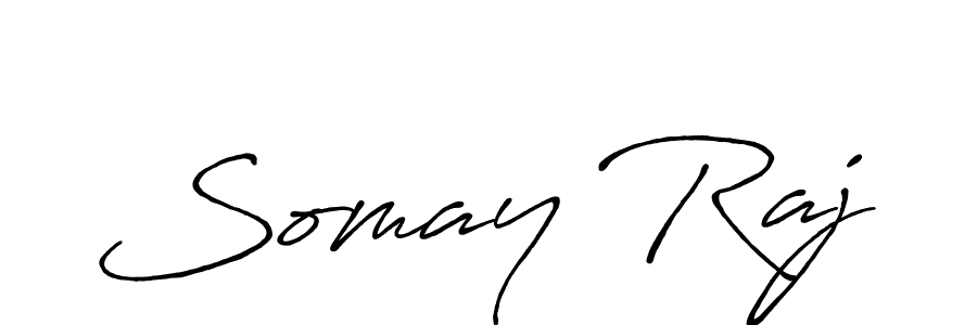 Also we have Somay Raj name is the best signature style. Create professional handwritten signature collection using Antro_Vectra_Bolder autograph style. Somay Raj signature style 7 images and pictures png