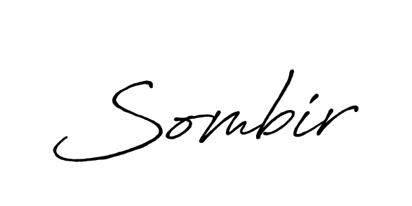 The best way (Antro_Vectra_Bolder) to make a short signature is to pick only two or three words in your name. The name Sombir include a total of six letters. For converting this name. Sombir signature style 7 images and pictures png