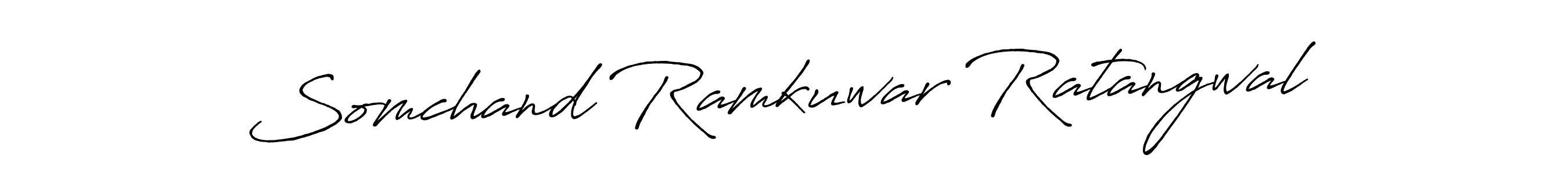 You should practise on your own different ways (Antro_Vectra_Bolder) to write your name (Somchand Ramkuwar Ratangwal) in signature. don't let someone else do it for you. Somchand Ramkuwar Ratangwal signature style 7 images and pictures png