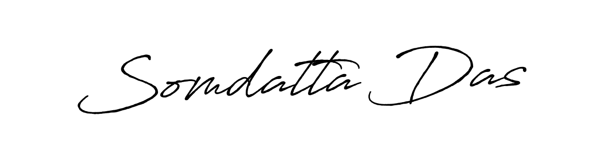Somdatta Das stylish signature style. Best Handwritten Sign (Antro_Vectra_Bolder) for my name. Handwritten Signature Collection Ideas for my name Somdatta Das. Somdatta Das signature style 7 images and pictures png