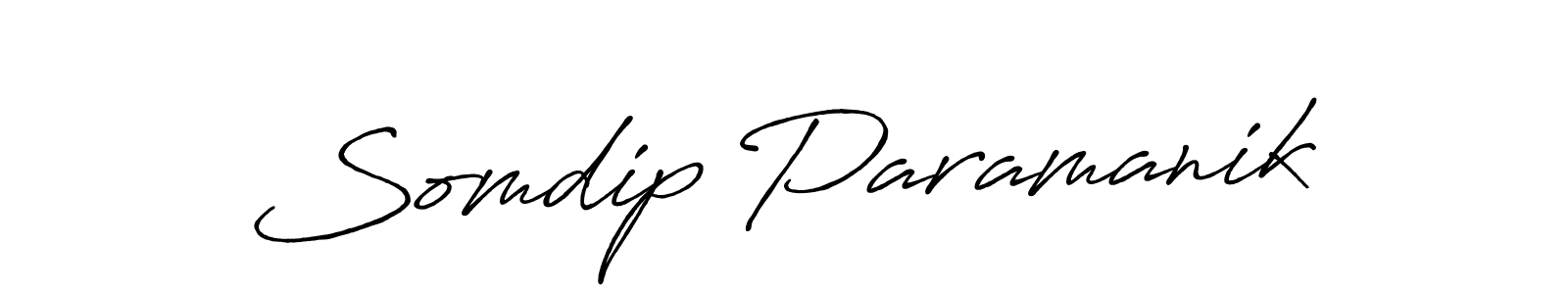 Also we have Somdip Paramanik name is the best signature style. Create professional handwritten signature collection using Antro_Vectra_Bolder autograph style. Somdip Paramanik signature style 7 images and pictures png