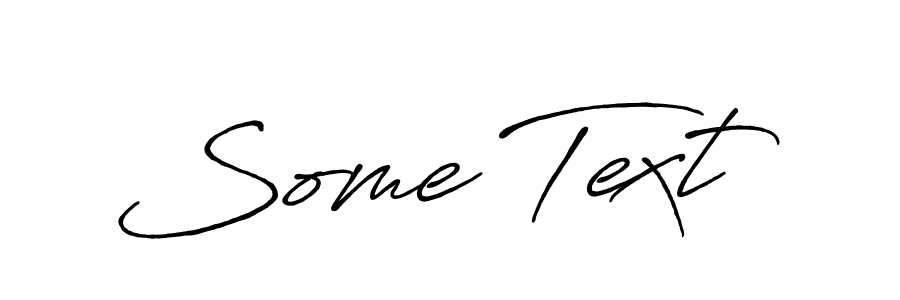 Also You can easily find your signature by using the search form. We will create Some Text name handwritten signature images for you free of cost using Antro_Vectra_Bolder sign style. Some Text signature style 7 images and pictures png