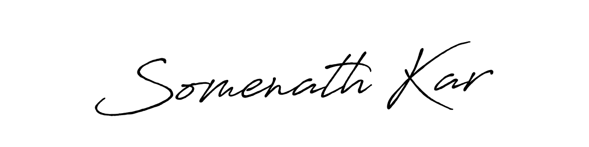 Also we have Somenath Kar name is the best signature style. Create professional handwritten signature collection using Antro_Vectra_Bolder autograph style. Somenath Kar signature style 7 images and pictures png