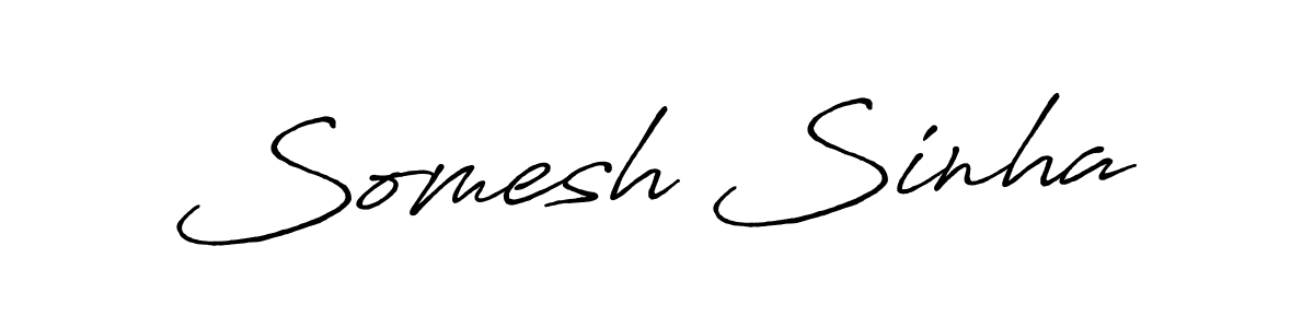 How to Draw Somesh Sinha signature style? Antro_Vectra_Bolder is a latest design signature styles for name Somesh Sinha. Somesh Sinha signature style 7 images and pictures png