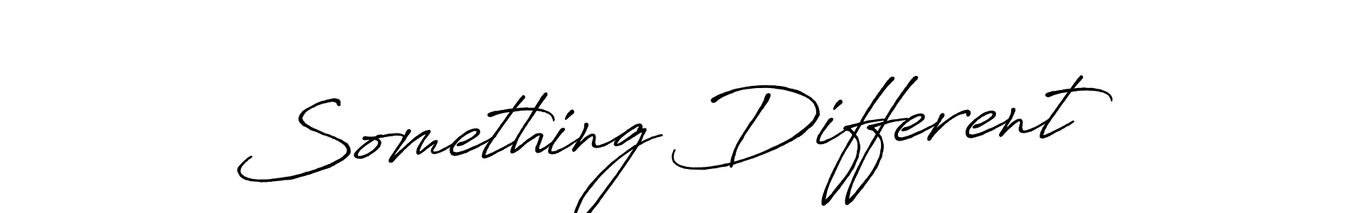 Make a beautiful signature design for name Something Different. With this signature (Antro_Vectra_Bolder) style, you can create a handwritten signature for free. Something Different signature style 7 images and pictures png