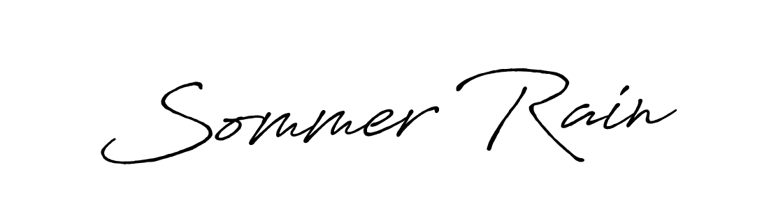 Also we have Sommer Rain name is the best signature style. Create professional handwritten signature collection using Antro_Vectra_Bolder autograph style. Sommer Rain signature style 7 images and pictures png