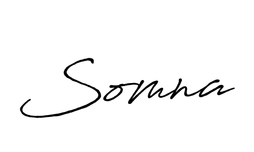 How to make Somna name signature. Use Antro_Vectra_Bolder style for creating short signs online. This is the latest handwritten sign. Somna signature style 7 images and pictures png