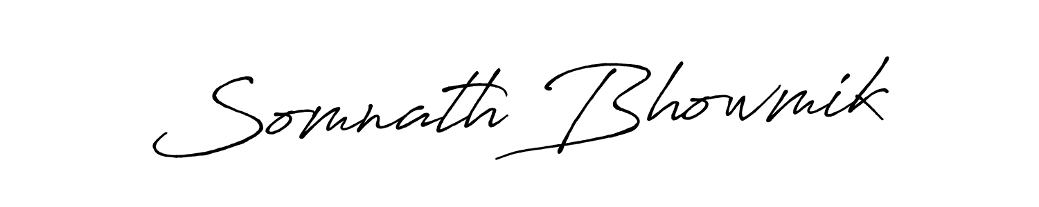 Antro_Vectra_Bolder is a professional signature style that is perfect for those who want to add a touch of class to their signature. It is also a great choice for those who want to make their signature more unique. Get Somnath Bhowmik name to fancy signature for free. Somnath Bhowmik signature style 7 images and pictures png