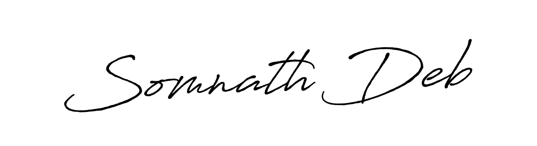 The best way (Antro_Vectra_Bolder) to make a short signature is to pick only two or three words in your name. The name Somnath Deb include a total of six letters. For converting this name. Somnath Deb signature style 7 images and pictures png