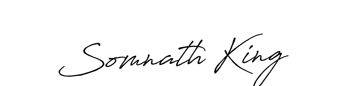 How to make Somnath King signature? Antro_Vectra_Bolder is a professional autograph style. Create handwritten signature for Somnath King name. Somnath King signature style 7 images and pictures png