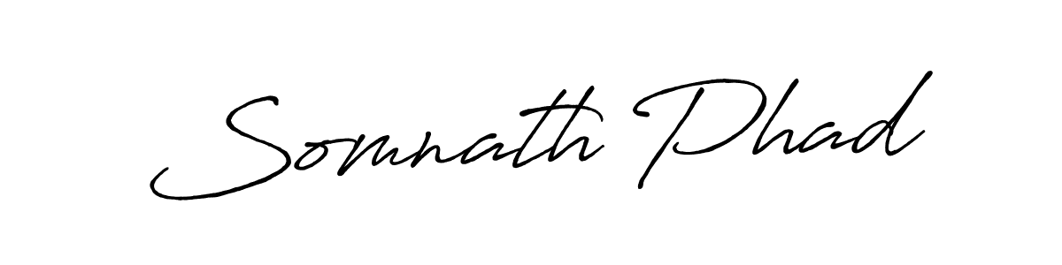 The best way (Antro_Vectra_Bolder) to make a short signature is to pick only two or three words in your name. The name Somnath Phad include a total of six letters. For converting this name. Somnath Phad signature style 7 images and pictures png