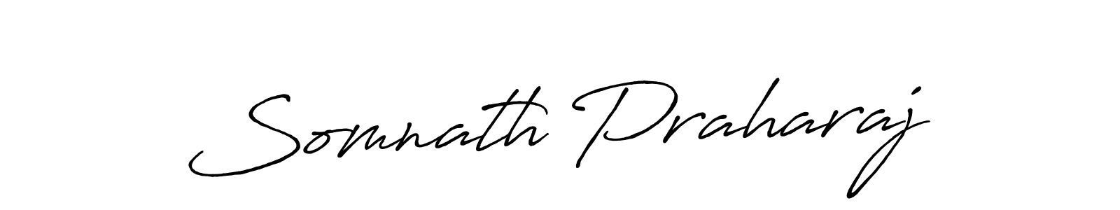 Make a beautiful signature design for name Somnath Praharaj. With this signature (Antro_Vectra_Bolder) style, you can create a handwritten signature for free. Somnath Praharaj signature style 7 images and pictures png