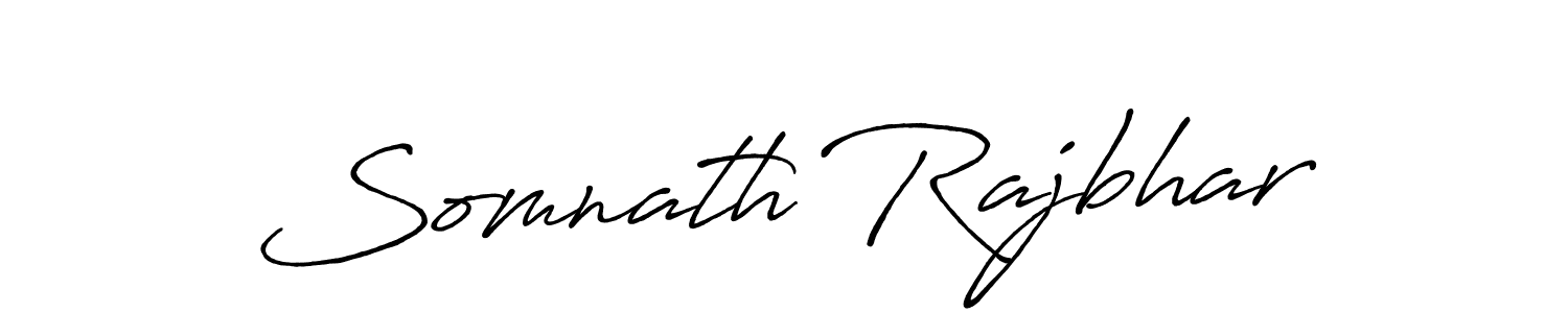 How to make Somnath Rajbhar signature? Antro_Vectra_Bolder is a professional autograph style. Create handwritten signature for Somnath Rajbhar name. Somnath Rajbhar signature style 7 images and pictures png