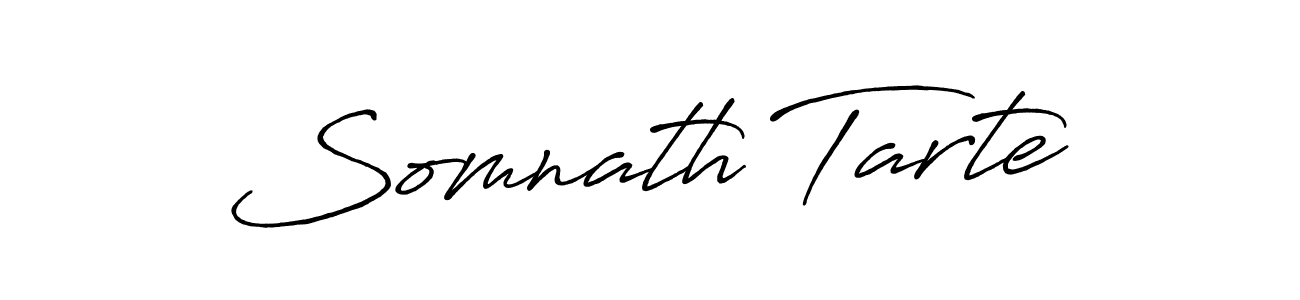 Use a signature maker to create a handwritten signature online. With this signature software, you can design (Antro_Vectra_Bolder) your own signature for name Somnath Tarte. Somnath Tarte signature style 7 images and pictures png