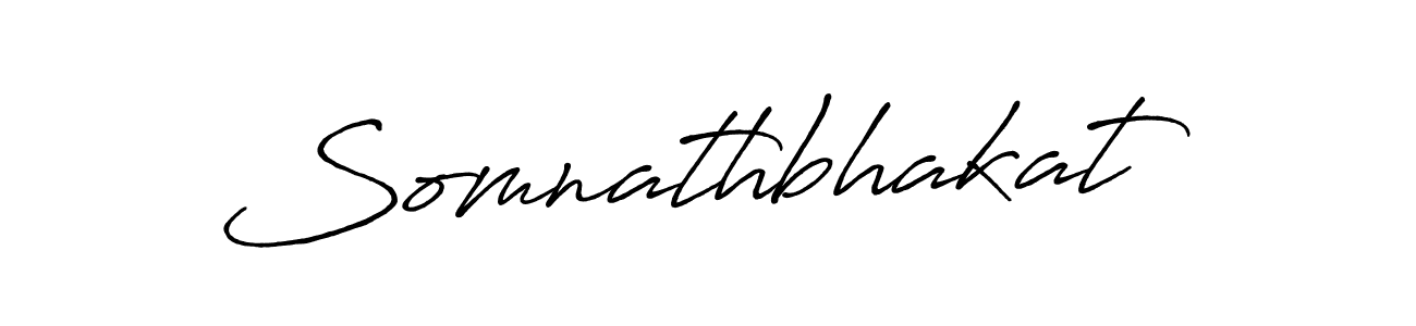 Use a signature maker to create a handwritten signature online. With this signature software, you can design (Antro_Vectra_Bolder) your own signature for name Somnathbhakat. Somnathbhakat signature style 7 images and pictures png