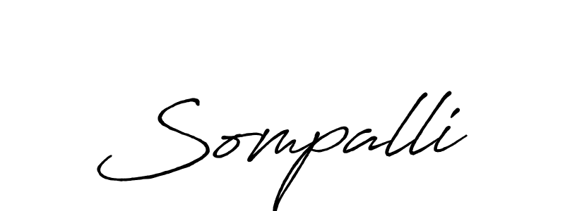 You should practise on your own different ways (Antro_Vectra_Bolder) to write your name (Sompalli) in signature. don't let someone else do it for you. Sompalli signature style 7 images and pictures png