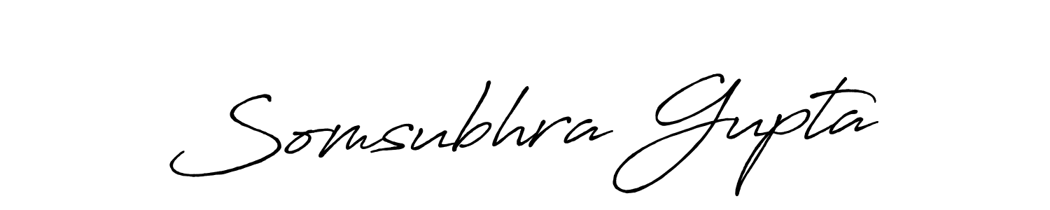 Make a short Somsubhra Gupta signature style. Manage your documents anywhere anytime using Antro_Vectra_Bolder. Create and add eSignatures, submit forms, share and send files easily. Somsubhra Gupta signature style 7 images and pictures png