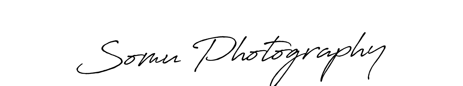 Also You can easily find your signature by using the search form. We will create Somu Photography name handwritten signature images for you free of cost using Antro_Vectra_Bolder sign style. Somu Photography signature style 7 images and pictures png