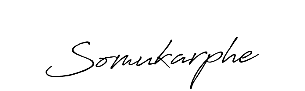How to make Somukarphe name signature. Use Antro_Vectra_Bolder style for creating short signs online. This is the latest handwritten sign. Somukarphe signature style 7 images and pictures png