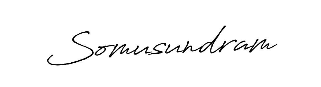 How to make Somusundram signature? Antro_Vectra_Bolder is a professional autograph style. Create handwritten signature for Somusundram name. Somusundram signature style 7 images and pictures png