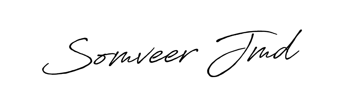Also You can easily find your signature by using the search form. We will create Somveer Jmd name handwritten signature images for you free of cost using Antro_Vectra_Bolder sign style. Somveer Jmd signature style 7 images and pictures png