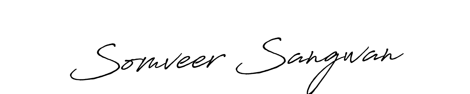 It looks lik you need a new signature style for name Somveer Sangwan. Design unique handwritten (Antro_Vectra_Bolder) signature with our free signature maker in just a few clicks. Somveer Sangwan signature style 7 images and pictures png