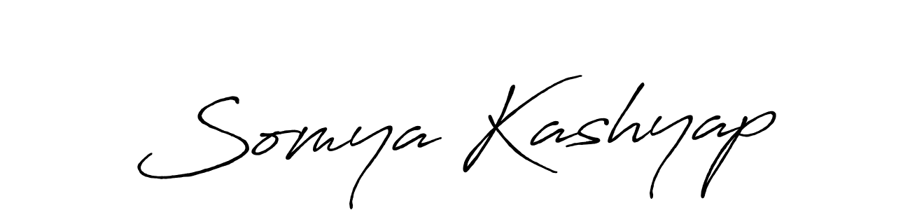 if you are searching for the best signature style for your name Somya Kashyap. so please give up your signature search. here we have designed multiple signature styles  using Antro_Vectra_Bolder. Somya Kashyap signature style 7 images and pictures png