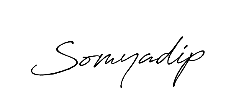 Make a beautiful signature design for name Somyadip. Use this online signature maker to create a handwritten signature for free. Somyadip signature style 7 images and pictures png