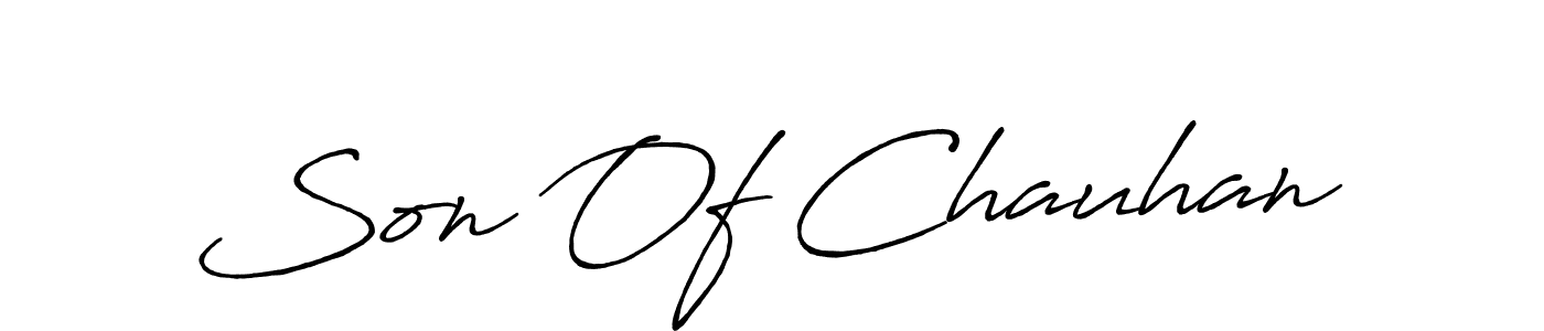 It looks lik you need a new signature style for name Son Of Chauhan. Design unique handwritten (Antro_Vectra_Bolder) signature with our free signature maker in just a few clicks. Son Of Chauhan signature style 7 images and pictures png