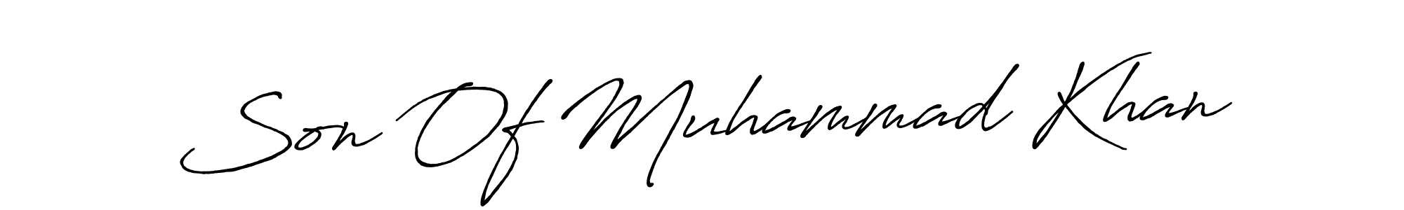How to Draw Son Of Muhammad Khan signature style? Antro_Vectra_Bolder is a latest design signature styles for name Son Of Muhammad Khan. Son Of Muhammad Khan signature style 7 images and pictures png