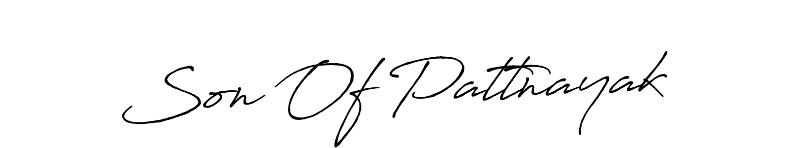 How to make Son Of Pattnayak name signature. Use Antro_Vectra_Bolder style for creating short signs online. This is the latest handwritten sign. Son Of Pattnayak signature style 7 images and pictures png