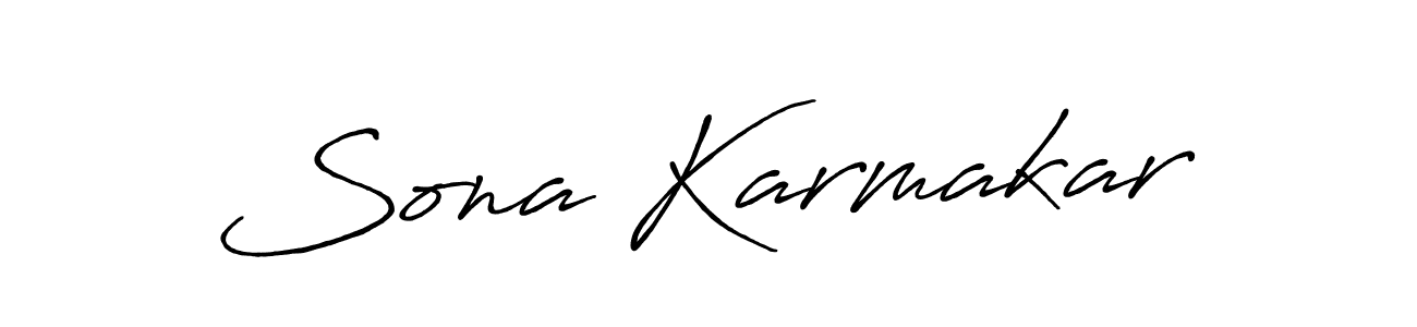 Also You can easily find your signature by using the search form. We will create Sona Karmakar name handwritten signature images for you free of cost using Antro_Vectra_Bolder sign style. Sona Karmakar signature style 7 images and pictures png