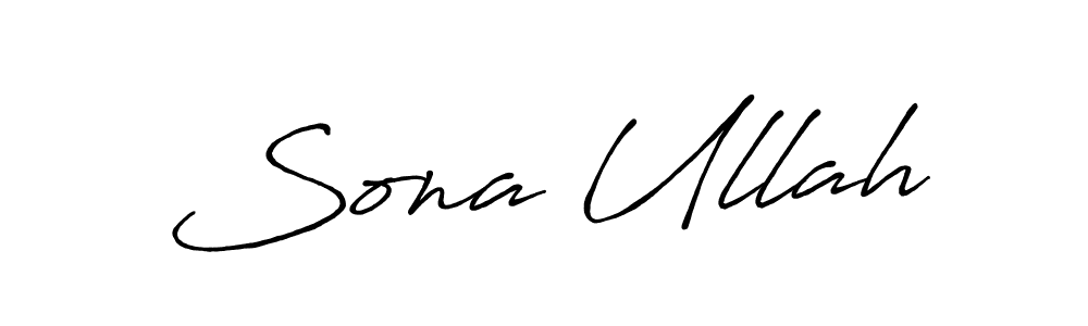 You can use this online signature creator to create a handwritten signature for the name Sona Ullah. This is the best online autograph maker. Sona Ullah signature style 7 images and pictures png